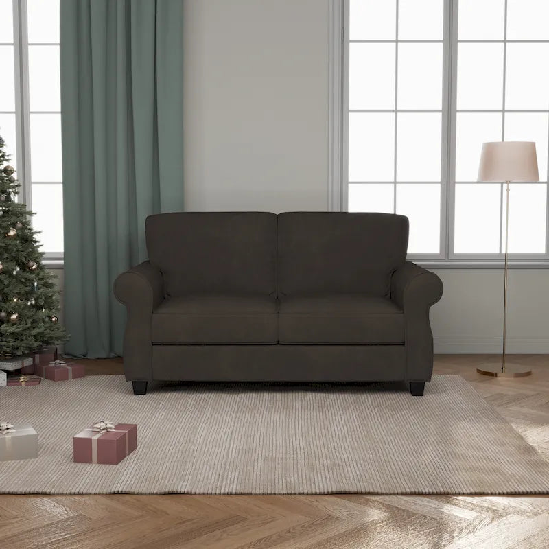 Gepolstertes Sofa mit Massivholzrahmen und Schaumstoffpolstern