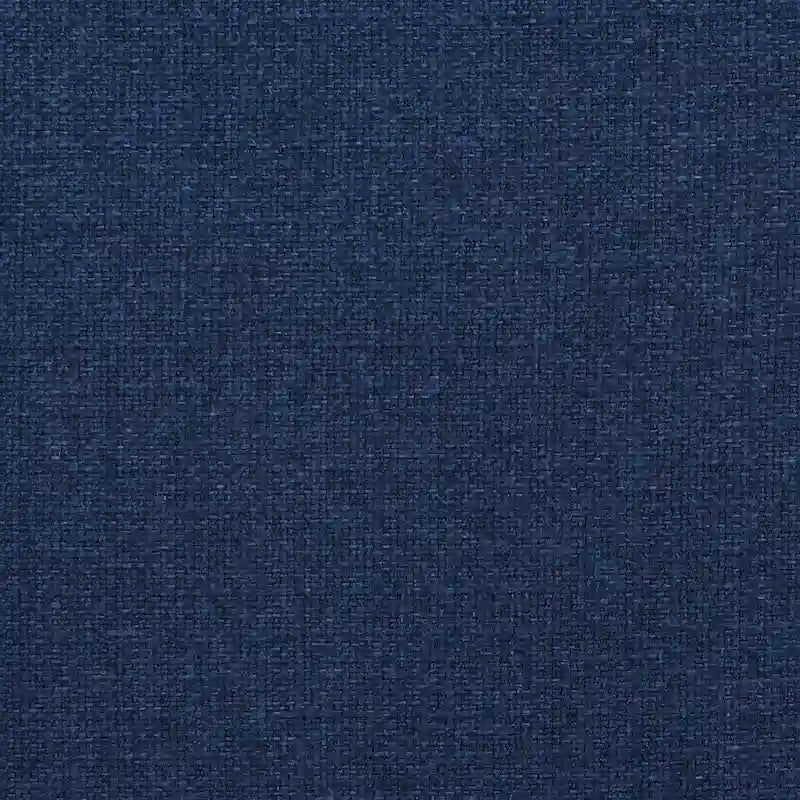 Poltrona decorativa imbottita in lino con braccioli curvi