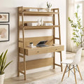 Scrivania da ufficio con libreria e 2 cassetti contenitori